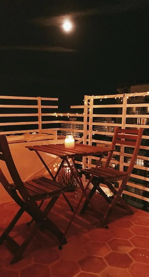Centric Flat Level 17 With Panoramic Terrace Overlooking The Sea Apartment Torremolinos Spain